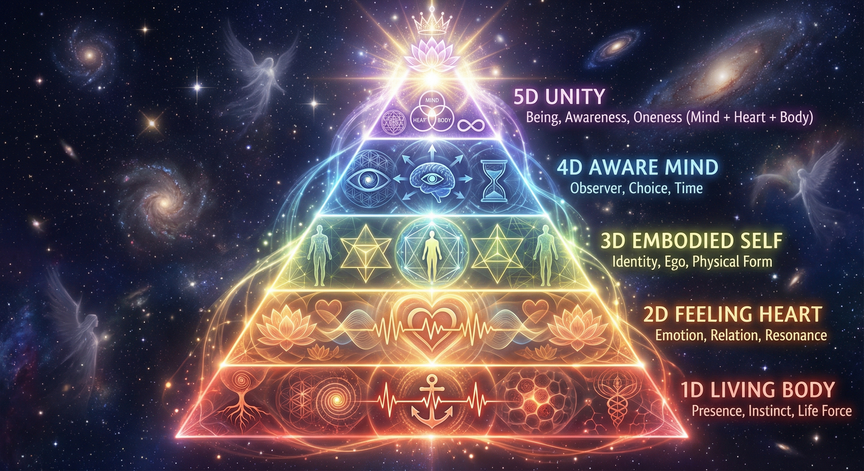 5D Consciousness Pyramid